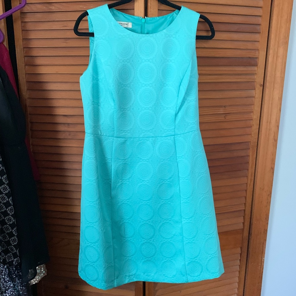 Pencil Skirt Turquoise/Aqua/Blue Cocktail Dress